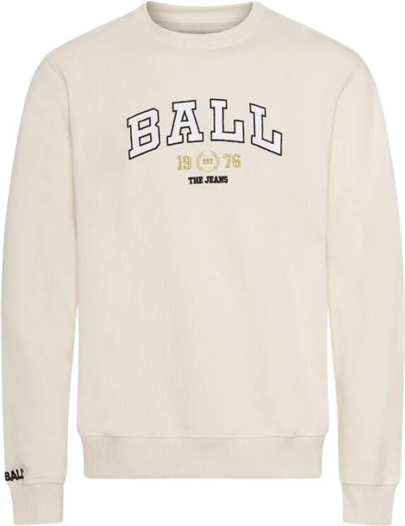 Ball L. Taylor Sweatshirt Wit Dames