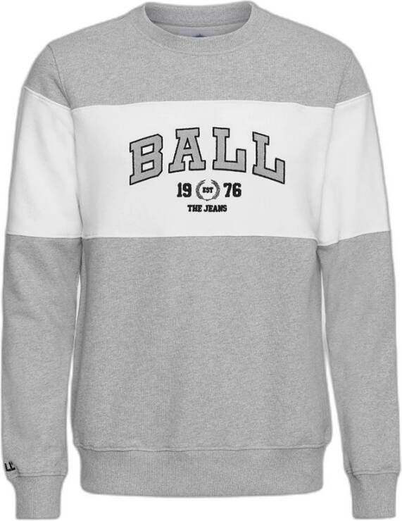 Ball J. Montana Sweatshirt Grijs