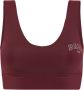 Ball Sportieve Bordeaux Top met Brede Bandjes Brown Dames - Thumbnail 1