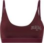 Ball Sportieve Bordeaux Top met Verstelbare Bandjes Brown Dames - Thumbnail 1
