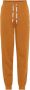 Ball Verbrande Oranje Sweatpants met Geborduurde Details Orange - Thumbnail 1