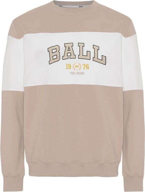 Ball Sweatshirt J. Montana Beige Dames