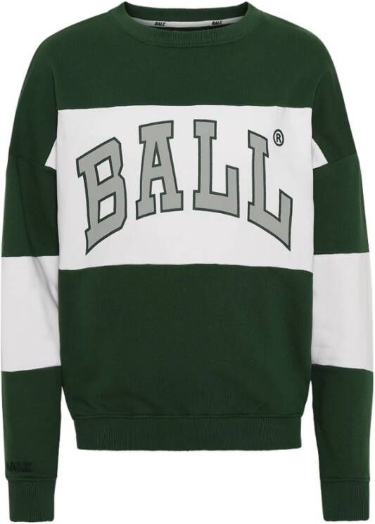 Ball Jungle Print Sweatshirt Green Dames