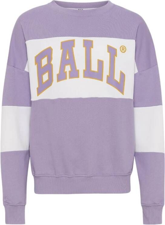 Ball Sweatshirt J. Robinson Paars Dames