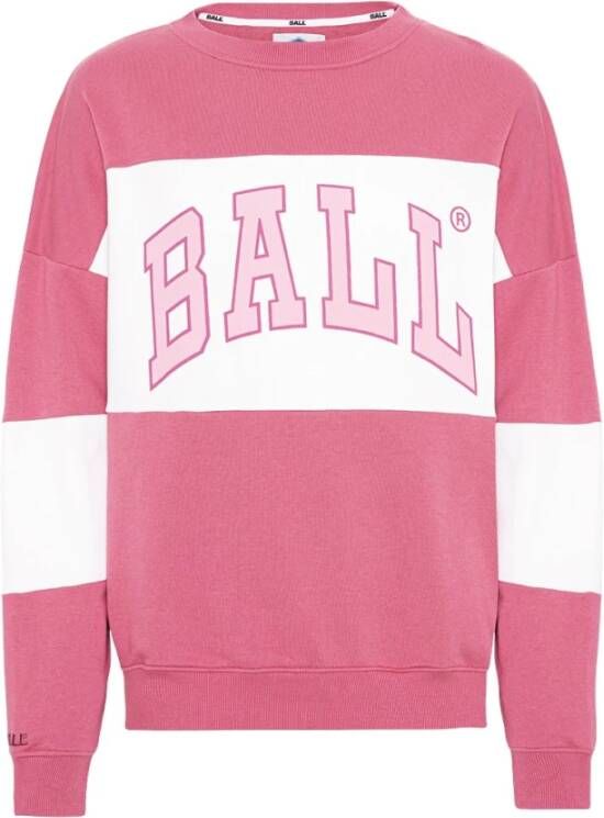 Ball Sweatshirt J. Robinson Roze Dames