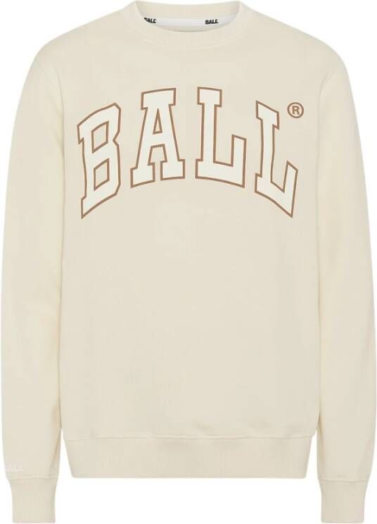 Ball Sweatshirt K. Griffey Beige Dames