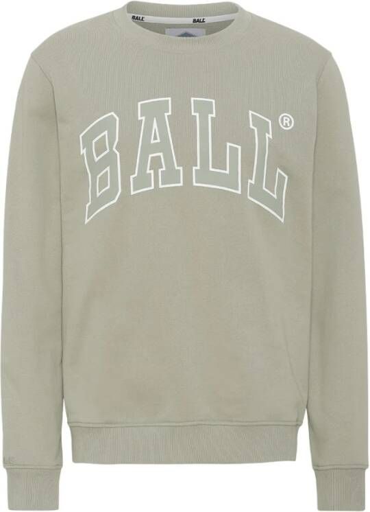 Ball Groene Sweatshirt K. Griffey Stijl Beige Dames