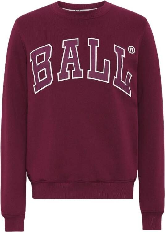 Ball Magenta Sweatshirt met Cool Logo Pink Dames
