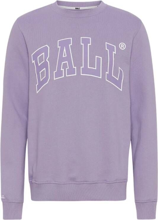Ball Lavendel Sweatshirt Gezellig & Stijlvol Purple Dames