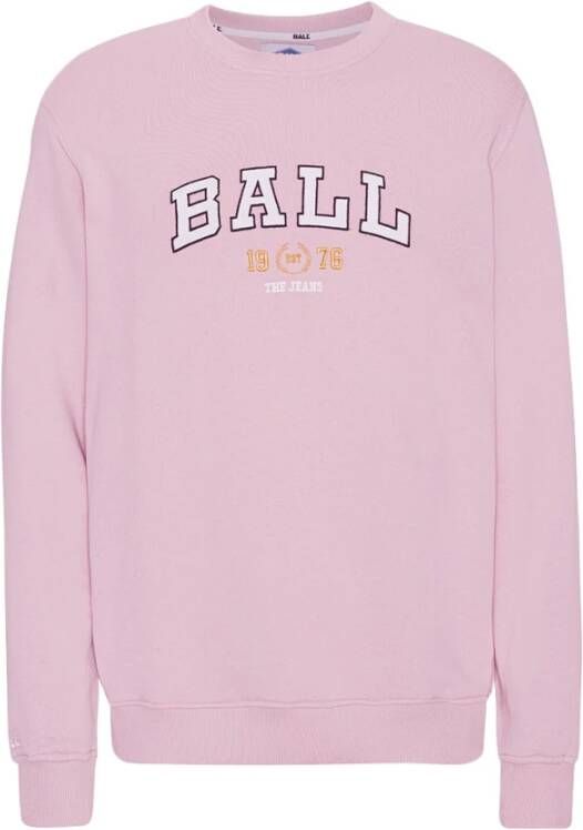 Ball Sweatshirt- L. Taylor Paars Dames