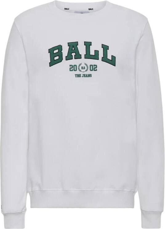 Ball Sweatshirt L. Taylor Wit Dames