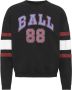 Ball Sweatshirt Retro 88 Zwart Heren - Thumbnail 1
