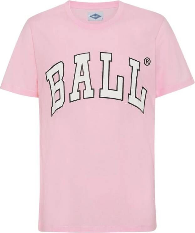 Ball T-Shirt R. David Women Roze Dames