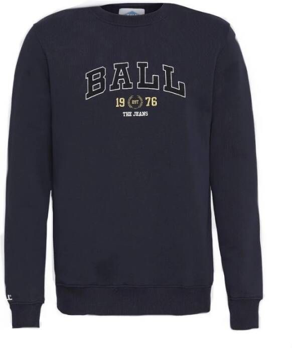 Ball L. Taylor Sweatshirt Comfort en stijl Blauw Heren