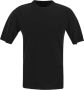 Ballantyne Knit Crew Neck T-Shirt Zwart Heren - Thumbnail 1