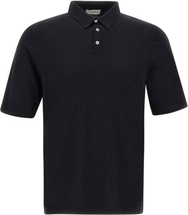 Ballantyne Polo Shirt Zwart Heren