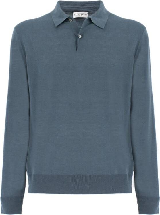 Ballantyne Polo T-shirt W2W034_13578 Grijs Heren
