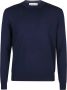Ballantyne Round-neck Knitwear Blauw Heren - Thumbnail 1