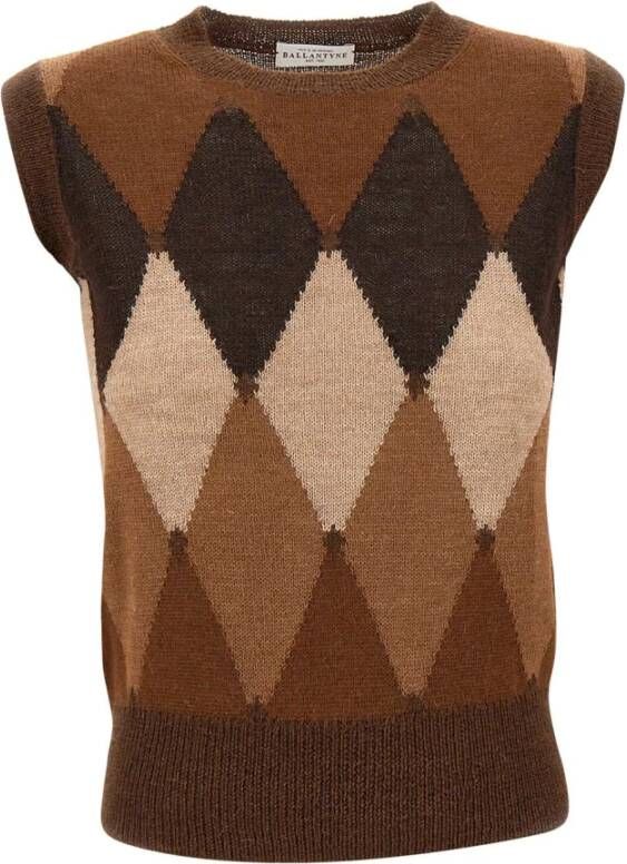 Ballantyne Sweaters Brown Bruin Dames