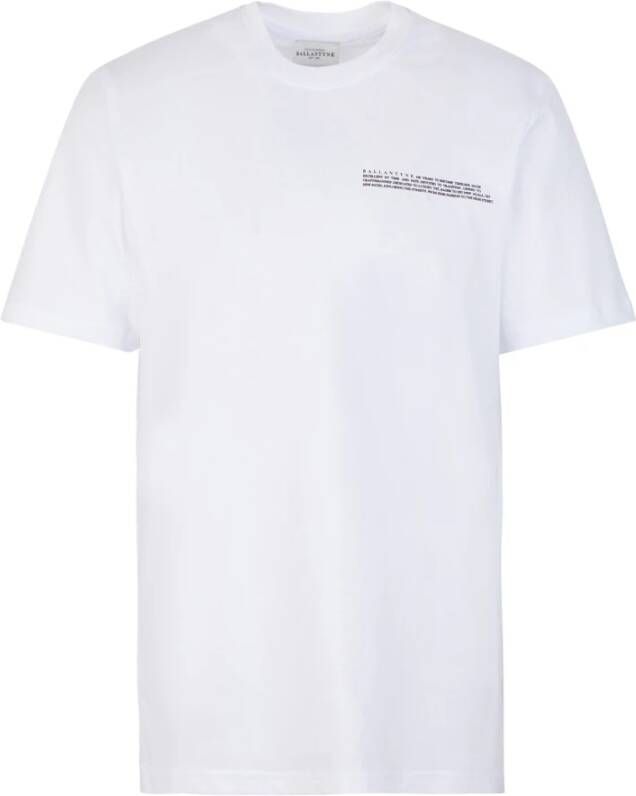 Ballantyne T-Shirts White Heren