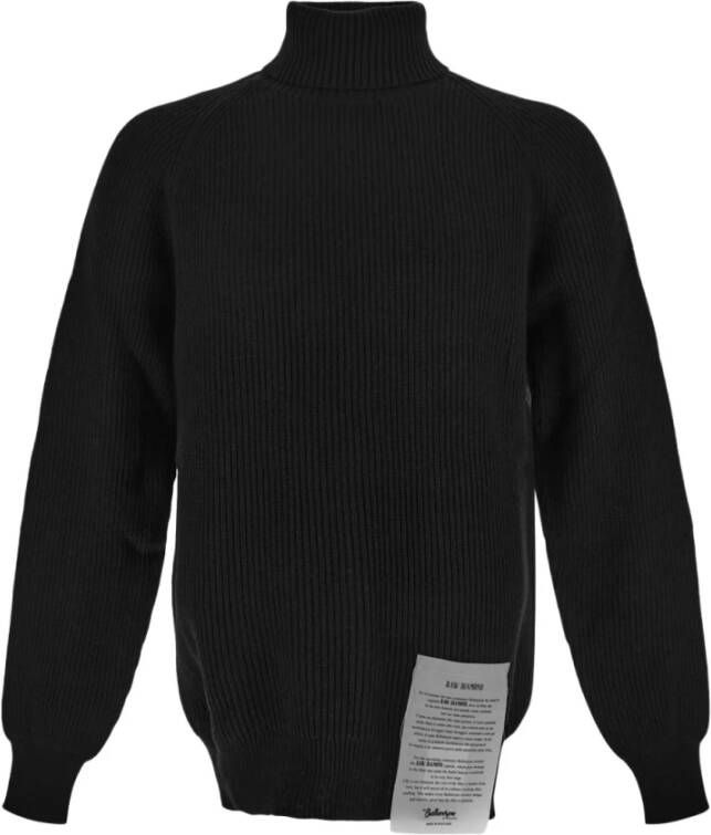 Ballantyne Turtleneck -pullover Zwart Heren