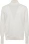 Ballantyne Witte Butter T Neck Pullover White Heren - Thumbnail 1