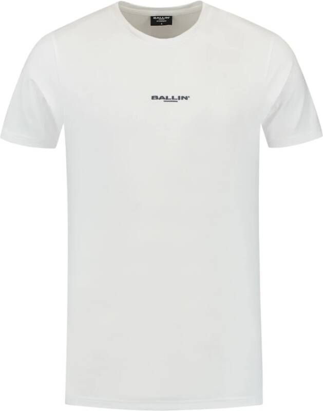 Ballin Amsterdam 22019110 T-shirt White Heren