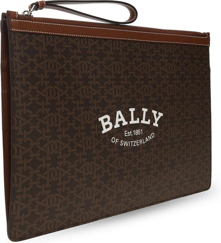 Bally Crossbody bags Bollis Logo Large Clutch Bag in bruin - Foto 3