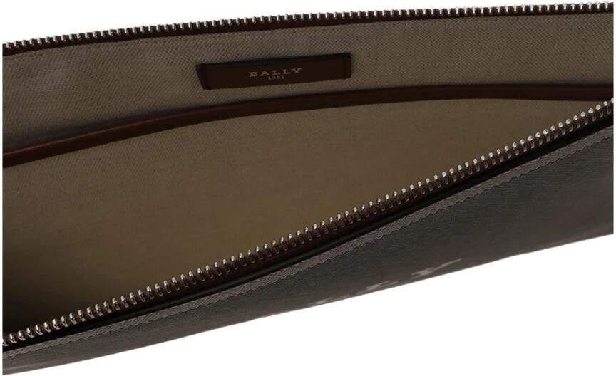 Bally Crossbody bags Bollis Logo Large Clutch Bag in bruin - Foto 4