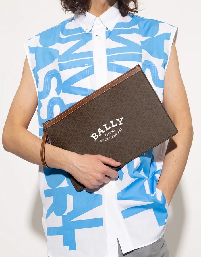 Bally Crossbody bags Bollis Logo Large Clutch Bag in bruin - Foto 2