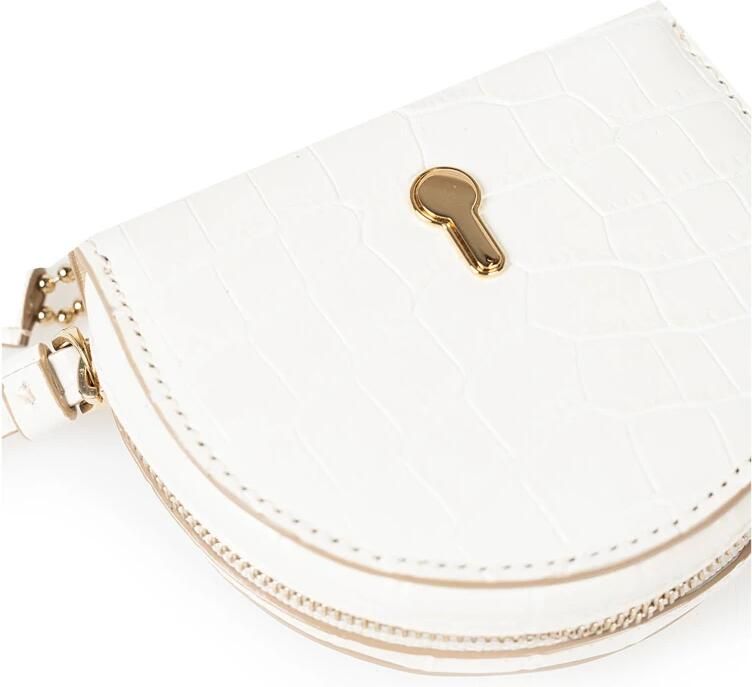 Bally Wild Animal Print Leren Tas Accessoire White Dames - Foto 2