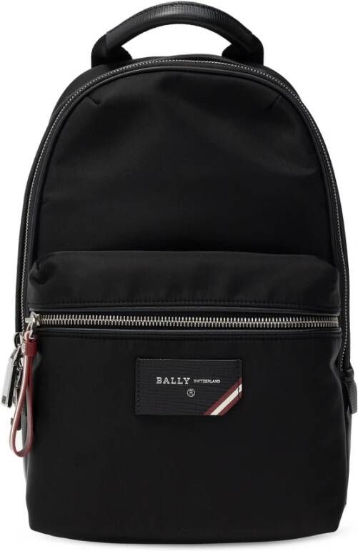 Bally Fuston rugzak met logo Zwart Heren
