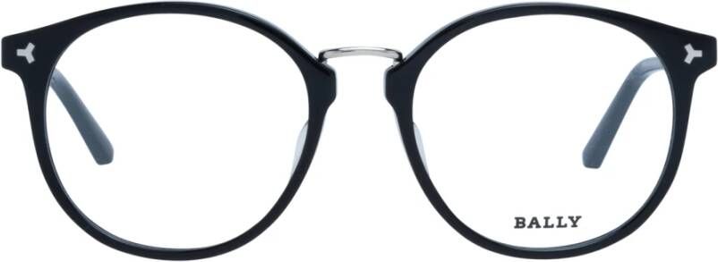 Bally Zwarte Dames Optische Brillen Ronde Stijl Black Dames