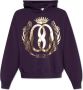 Bally Hoodie met logo Purple Heren - Thumbnail 1