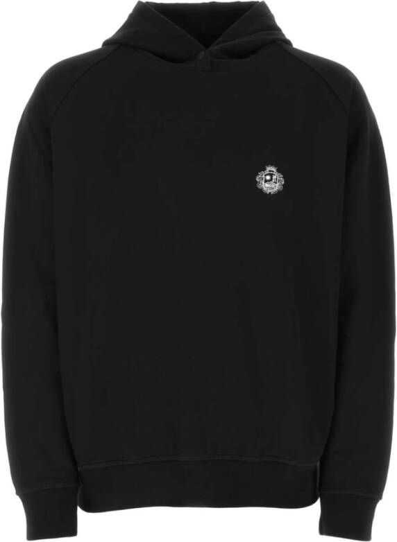 Bally Oversized Zwart Katoenen Sweatshirt Zwart Heren