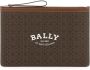 Bally Crossbody bags Bollis Logo Large Clutch Bag in bruin - Thumbnail 1