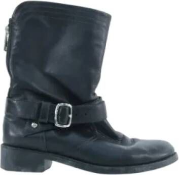 Bally Pre-owned Laarzen Zwart Dames