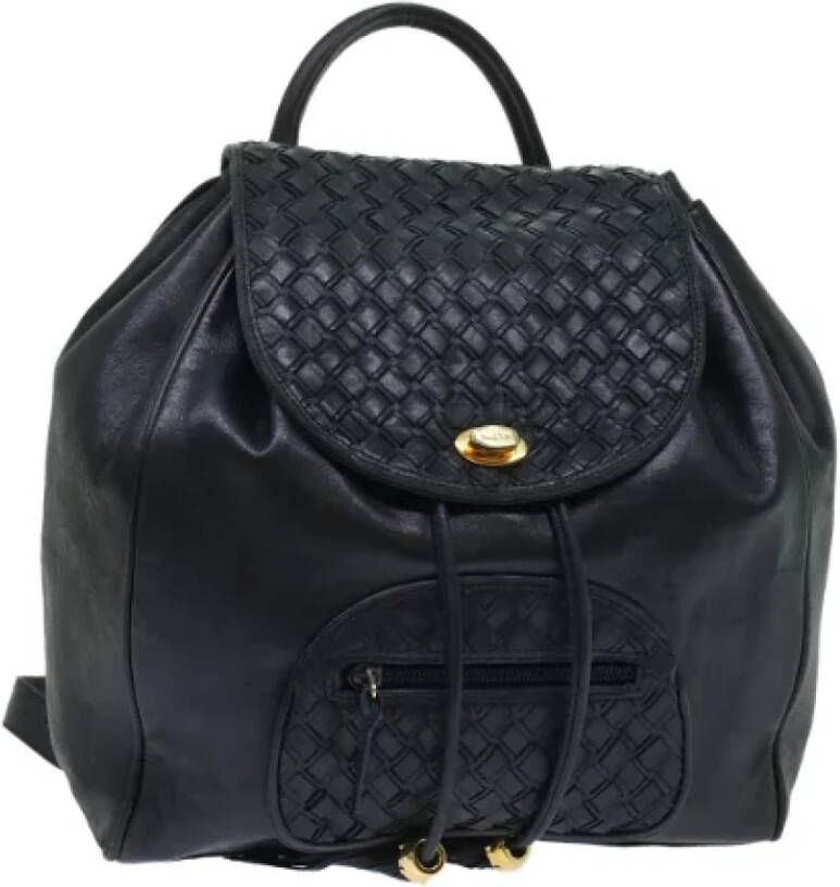 Bally Pre-owned Leather backpacks Zwart Dames