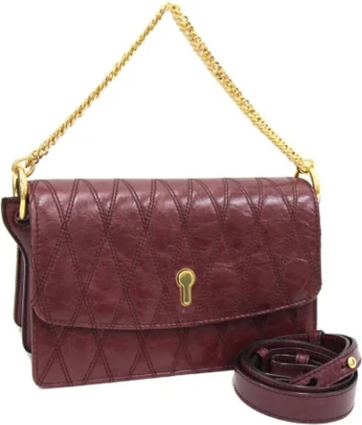 Bally Pre-owned Leather handbags Rood Dames