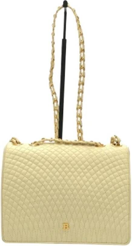 Bally Pre-owned Leather shoulder-bags Beige Dames