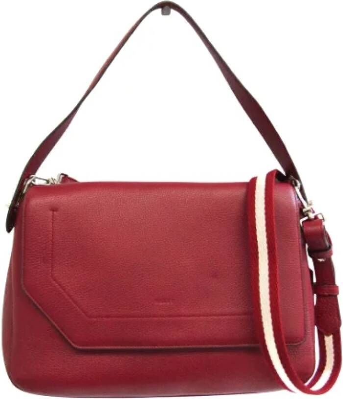 Bally Pre-owned Leather shoulder-bags Rood Dames