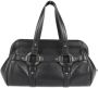 Bally Pre-owned Leather shoulder-bags Zwart Dames - Thumbnail 1