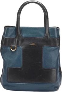 Bally Pre-owned Pre-eigenaar van de handshandbags Blauw Dames