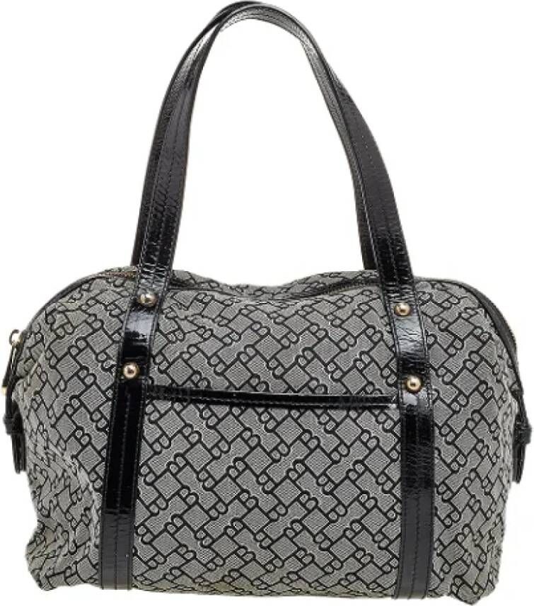 Bally Pre-owned Canvas shoulder-bags Grijs Dames