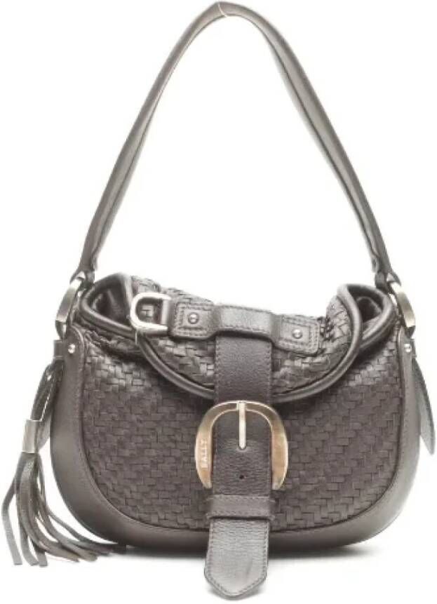 Bally Pre-owned Leather handbags Bruin Dames