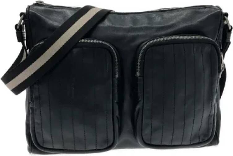 Bally Pre-owned Leather handbags Zwart Dames