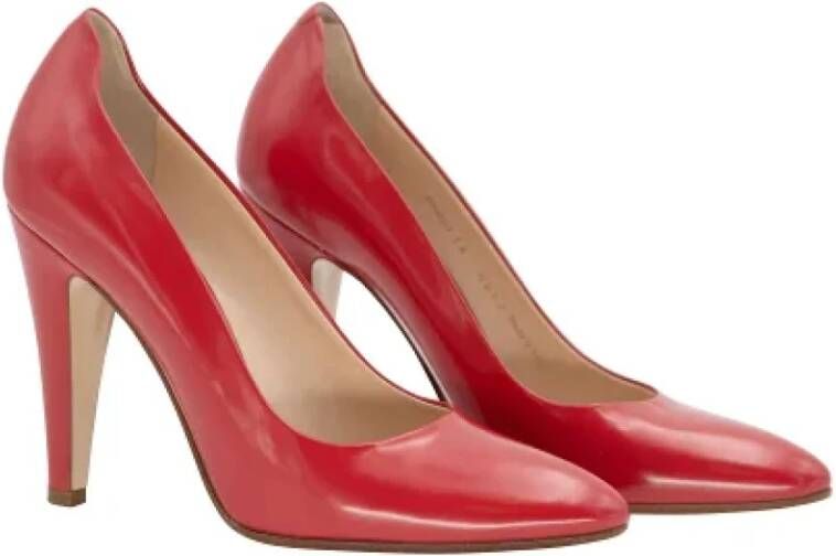 Bally Pre-owned Leather heels Rood Dames