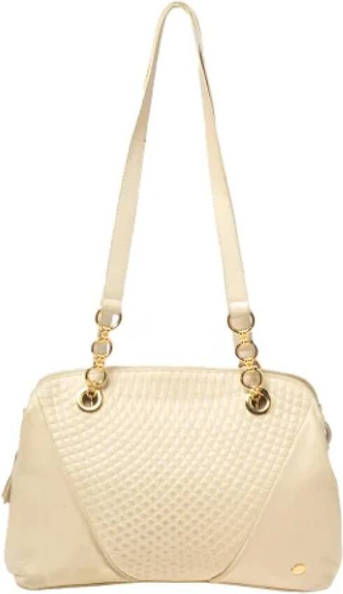 Bally Pre-owned Leather shoulder-bags Beige Dames