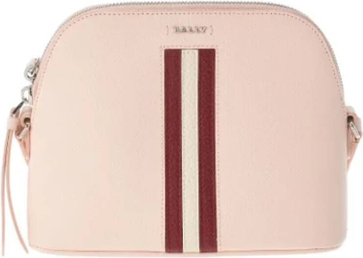 Bally Pre-owned Leather shoulder-bags Roze Dames
