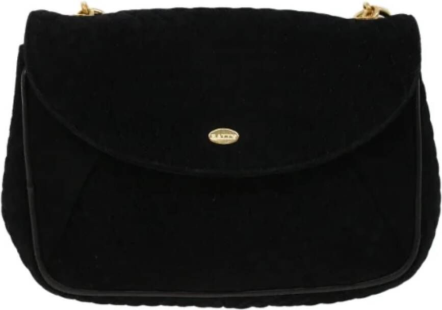 Bally Pre-owned Suede clutches Zwart Dames